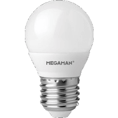 Light Bulbs Megaman RichColour 5.5W LED ES/E27 Golf Ball Warm White 360° 470lm Dimmable 142592