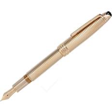 Plumas estilográficas Montblanc MeisterstÃ¼ck Geometry Solitaire Signature Gold Legrand Fountain Pen Fountain Pens Beige