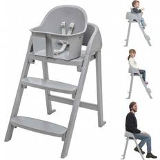 Cuidado del Bebé Chicco Crescendo Lite 3in1 Highchair, Baby Chair & Adult Chair Milan Mist Grey