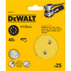 Dewalt slibeskive K40 Ø125mm 25stk/pk