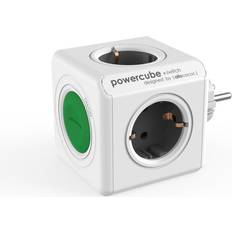 PowerCube Original stikdåse med on/off knap 4 udtag