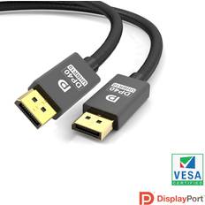 Nordic CERTIFIED CABLES VESA Displayport 2.1 DP40 3m