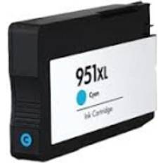 Hp 951xl cyan HP 951XL cyan blækpatron 27ml Kompatibel
