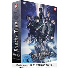 Attack on Titan 4. Staffel DVD Vol. 1 Sammelschuber Limited Edition