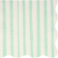 Stripe Mint Servietter Large