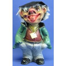 Spielzeuge Souvenir Wackel Figur Tramp klein H 16 cm Wackelfigur Original mit Wackelkopf