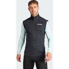 Herren - Skifahren Jacken Adidas Terrex Herren Xperior XC Weste schwarz