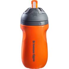 Water Bottle Tommee Tippee Insulated 9oz Spill Proof Portable Toddler Straw Cup Orange