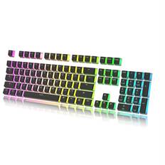 HK Gaming Pudding Keycaps Set Doubleshot PBT Full 108