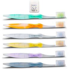 Dental Care Sofresh Flossing Toothbrush 6 Variety Soft Bundle Dental Floss