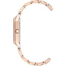 Anne Klein Octagonal Shaped Metal Bracelet in Rose Gold-Tone Rose Gold-Tone