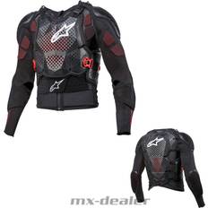 Alpinestars bionic skyddsjacka Alpinestars Bionic Tech V3 MX Skyddsjacka Svart-Vit-Röd