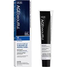 AGEbeautiful AGEbeautiful Permanent Liqui-Creme Hair Color Dye, Coverage, 4B