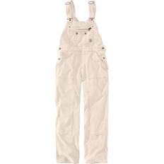Carhartt Crawford Double Front Bib Overall - Natural