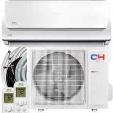 Cooper & Hunter Cooper&Hunter 18000 BTU Dual Zone 12K 12K Wifi Ready Ductless Mini Split Air Conditioner Heat Pump Kits