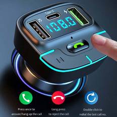 FM Transmitters Shein Super Lossless Sound BT Wireless Car MP3 Player