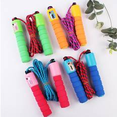 Home fitness Shein 1pc Random Plastic Jump Rope With Counter, Modernist Mixed Color Jump Rope For Home