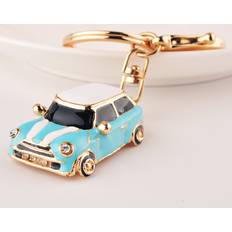 Blåa Nyckelringar Shein 0657 Fashionable Mini Car Keyring, Exquisite Gift & Keychain