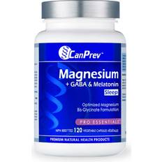 Supplements CanPrev Magnesium Bis-Glycinate + GABA & Melatonin Pure Gentle Chelated Complex