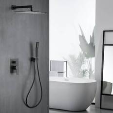 Shower Sets Bed Bath & Beyond AWZTOO Shower Shower Rainfall Shower Black