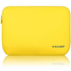 Yellow Sleeves AULEEP 13-14 Inch Laptop Sleeves Neoprene Pocket Tablet Carrying Sleeve/