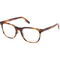 Ermenegildo Zegna Brun Rektangulære Optiske Briller ONE SIZE