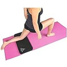 Fitness Kinesis Yoga Knieschoner, extra dick, 25 mm, für schmerzfreies Yoga Passend für Standard-Yogamatten in voller Größe und mit Klettverschluss für einfaches Reisen und Aufbewahren!