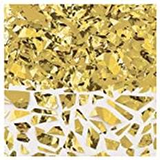 Gold Confetti Amscan 369002-19 Konfetti Glitzer, gold, 42 g, Streudeko, Geburtstag, Karneval, Silvester