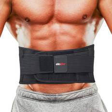 ellostar Lumbar Back Brace for Lower Back Pain Relief, Breathable Belt for Women and Men for Work, Sciatica Pain Relief and Support Large