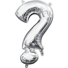 Silver Animal & Character Balloons Anagram 78519 16 in. Symbol Queston Mark Silver Supershape Foil Balloon