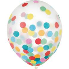 Latex Balloons Amscan Confetti Balloons, 6ct. 12 MichaelsÂ Multicolor 12