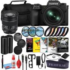 Fujifilm Mirrorless Cameras Fujifilm X-H2 Mirrorless Camera with 16-80mm Lens Black Corel Software Bundle