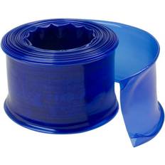 Transparent Blue Swimming Pool Filter Backwash Hose 25' x 2" Blue