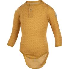 Babywool Body, Yellow, 80, Babytøj