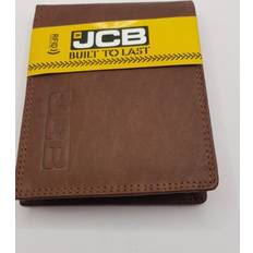 JCB Leather wallet- genuine leather wallet, tan, 51g b54 e.cc