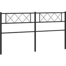 Metall Sänggavlar vidaXL black, 193 Metal Headboard