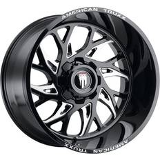 20" - 5/120 Car Rims American Truxx Destiny-At1913 20X12 8X165.1 -44Et 125.2Cb Black/Milled