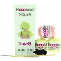 Hoooked Duckling Danny Yarn Kit W/Eco Brabante Yarn-Yellow & Peach