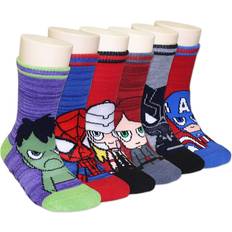 Marvel Underwear Children's Clothing Marvel Marvel Avengers Kids Pack Grip Bottom Socks 5-7 Yr Old