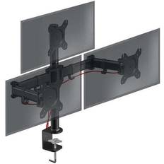 Duronic DM253 Triple Monitor Stand Three 13-27