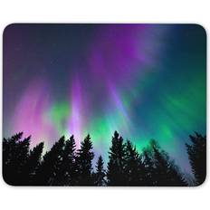 Beautiful Aurora Borealis Mouse Mat Pad Lights