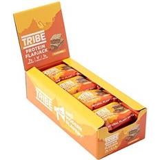 Tribe High Protein Flapjacks Caramel Plant Based Snack Gluten Free 1 pcs