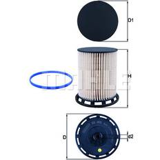 Kjøretøydeler Mahle Drivstoffilter KNECHT KX 493D
