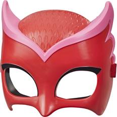 Film & TV Facemasks Import PJ Masks Hero Mask Owlette Preschool Toy, Dress-Up Costume Mask for Kids Ages and Up Red