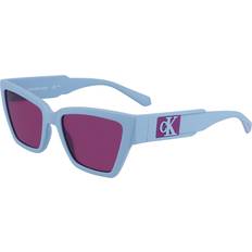 Calvin Klein Cat eyes - Herre Solbriller Calvin Klein Cat Eye CKJ23624S BLUE