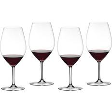 Riedel Rosso Calici da Vino Riedel Wine Friendly Rotweinglas 4er Set 24.7 x 9.7 cm - Transparent Calice da Vino Rosso