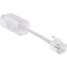 Landline Phones Long Clear Telephone Coil Cord Detangler