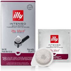 Illy Capsule di Caffè illy Caffè Tostato Intenso 12 Confezioni da 18 Cialde