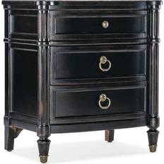 Black Bedside Tables Hooker Furniture 6750-90015 Charleston Bedside Table