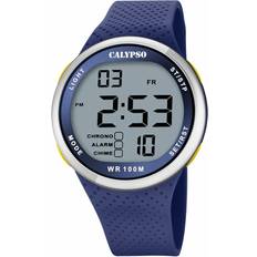 Calypso Wrist Watches Calypso youth digital k5785/3 plastic wrist blue uk5785/3